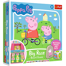 Настольная игра Большая гонка. Свинка Пеппа (Big Race. Peppa Pig)