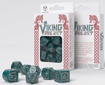 Набор кубиков Viking Modern Dice Set Mjolnir - KUBIX Набор кубиков Viking Modern Dice Set Mjolnir