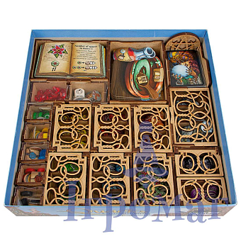 Органайзер для настольной игры Проходимцы Кведлинбурга (Organizer for boardgame The Quacks of Quedlinburg)