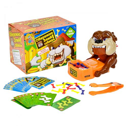 Настільна гра Обережно, злий собака!, бренду Fun Game, для 2-4 гравців, час гри < 30хв. - 2 - KUBIX