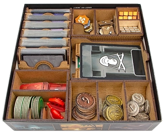 Организатор для настольной игры 7 чудес: Дуэль (Organizer for boardgame 7 Wonders: Duel) - KUBIX Организатор для настольной игры 7 чудес: Дуэль (Organizer for boardgame 7 Wonders: Duel)