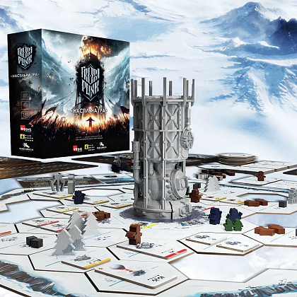 Настольная игра Фростпанк (Frostpunk: The Board Game), бренду Fun Geek Shop, для 1-4 гравців, час гри > 60мин. - 3 - KUBIX