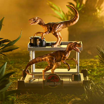 Фигурка Велоцераптор. Парк Юрского периода (Velociraptor. JURASSIC PARK Velociraptor) - 3 - KUBIX