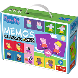 Настільна гра Мемос Свинка Пеппа (Memos classic&plus Peppa Pig)