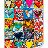 Миниатюра товара Картина по номерам Разнообразная любовь (40х50) - 1