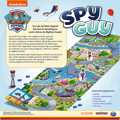 Настольная игра Шпион. Щенячий патруль (Spy Guy. Paw Patrol), бренду Trefl, для 1-4 гравців, час гри < 30мин. - 3 - KUBIX