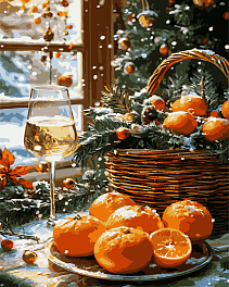 Картина за номерами Різдвяний настрій (50х60 см)