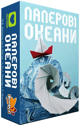 Настільна гра Паперові океани (Sea Salt & Paper), бренду IGAMES, для 2-4 гравців, час гри < 30хв. - KUBIX