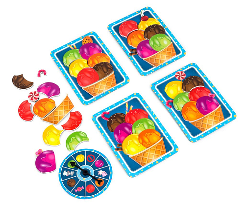 Настольная магнитная игра Мороженое, бренду Vladi Toys, для 2-4 гравців - 3 - KUBIX