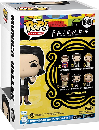 Ігрова фігурка FUNKO POP! Моніка Геллер (Monica Geller (with Mockolate)) TV: Friends #1649, бренду Funko - 3 - KUBIX