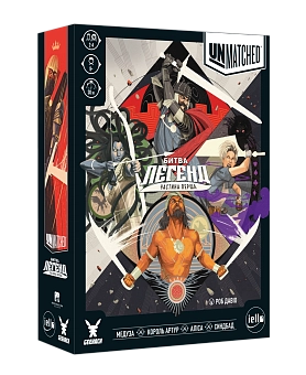 Настольная игра Unmatched: Битва Легенд. Часть первая (Unmatched: Battle of Legends, Volume One)
