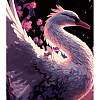 Картина за номерами Краса лебедя (40х50 см)