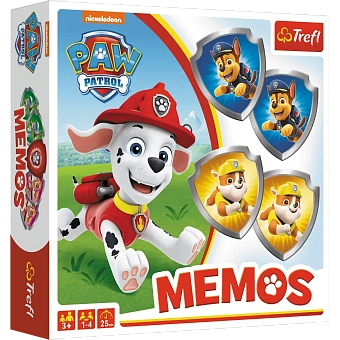 Настольная игра Щенячий Патруль: Мемос (Paw Patrol: Memos)