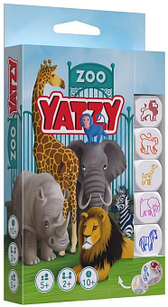 Настольная игра Яцзи. Зоопарк (Zoo Yatzy)