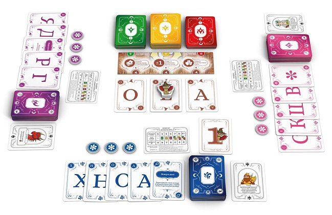 Настольная игра Магия слов (Words of Magic), бренду Geekach Games, для 2-4 гравців, час гри < 30мин. - 6 - KUBIX