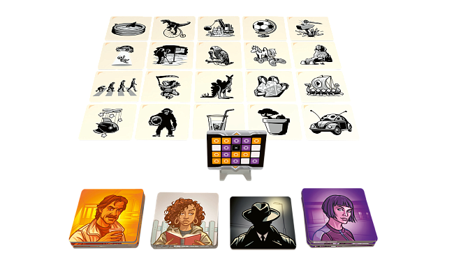 Настольная игра Кодовые имена: картинки 2025 (Codenames: Pictures) 2025, бренду Feelindigo, для 2-8 гравців, час гри < 30мин. - 2 - KUBIX