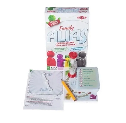 Настільна гра Аліас Сімейний: Дорожня версія (Alias Family: Travel) (RU), бренду Tactic, для 3-8 гравців, час гри > 60хв. - 2 - KUBIX