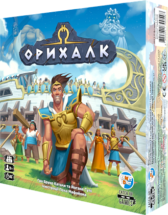 Настільна гра Орихалк (Orichalcum), бренду Games 7Days, для 2-4 гравців, час гри < 60хв. - KUBIX