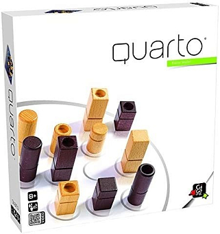Настольная игра Кварто (Quarto) (EN) - KUBIX Настольная игра Кварто (Quarto) (EN)
