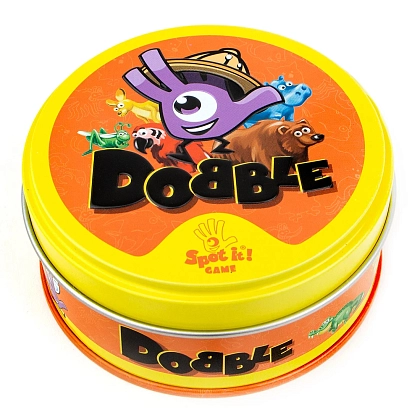 Настільна гра Доббл Тваринний світ (Dobble Animals) , бренду Asmodee, для 2-8 гравців, час гри < 30хв. - 4 - KUBIX