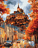 Картина по номерам Осіннє місто (40х50 см)