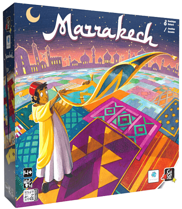 Настольная игра Марракеш (Marrakech) (EN), бренду Gigamic, для 2-4 гравців, час гри < 30мин. - KUBIX