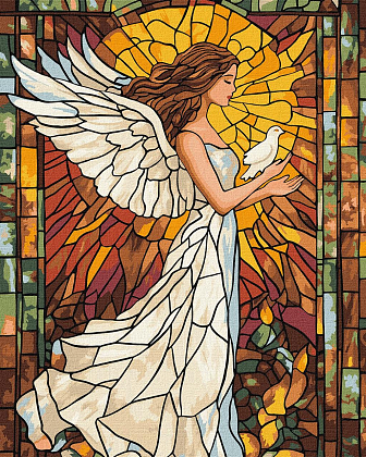 Картина по номерам Хранительниця світла (40х50 см), бренду Ідейка - KUBIX