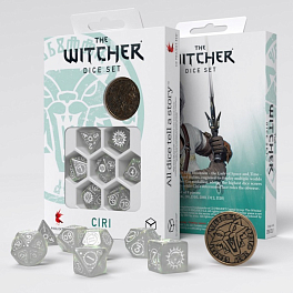 Набор кубиков The Witcher Dice Set. Ciri - The Lady of Space and Time