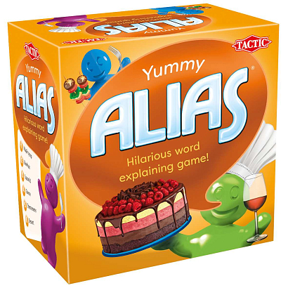 Настольная игра Алиас дорожная версия: Вкусность (Alias: Yumm) (EN), бренду Tactic, для 3-12 гравців, час гри < 30мин. - KUBIX