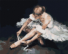 Картина по номерам Жіноча грація (40х50 см)