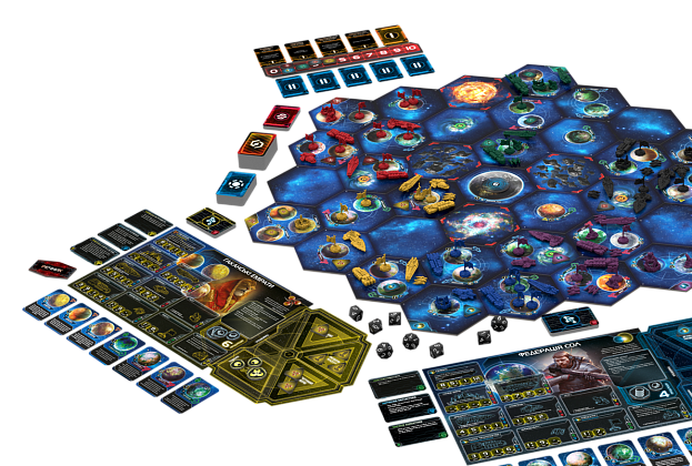 Настольная игра Сумерки империи. Четвертое издание (Twilight Imperium: Fourth Edition), бренду Geekach Games, для 3-6 гравців, час гри > 60мин. - 3 - KUBIX