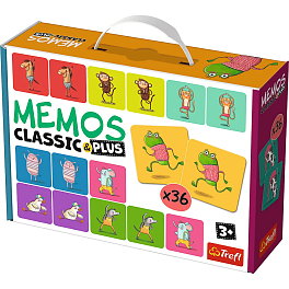 Настольная игра Мемос Классический: Двигайся и играй (Memos classic&plus Ruch)