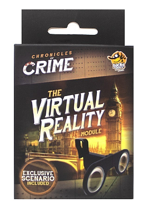 Настільна гра Кримінальні хроніки.VR-Окуляри (Chronicles of Crime. The Virtual Reality), бренду Ігромаг - KUBIX
