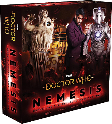 Настільна гра Doctor Who: Nemesis (Немезіда: Доктор Хто?) (EN), для 2-4 гравців, час гри > 60хв. - KUBIX