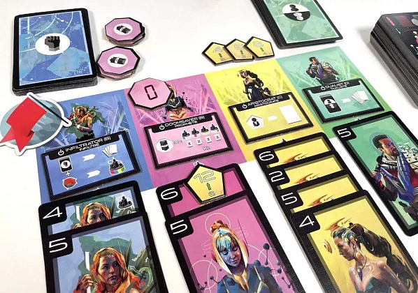Настольная игра Хроники мегаполиса (Capital Lux 2: Pocket), бренду Woodcat, для 2-4 гравців, час гри < 30мин. - 5 - KUBIX