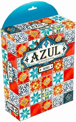 Настільна гра Азул. Міні-версія (Azul-mini), бренду Next Move Games, для 2-4 гравців, час гри < 30хв. - KUBIX