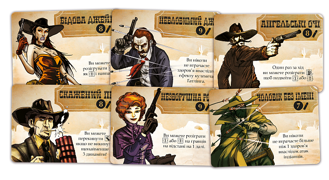 Настольная игра Бенг! Кубиковая игра (BANG! The Dice Game), бренду Geekach Games, для 3-8 гравців, час гри < 30мин. - 3 - KUBIX