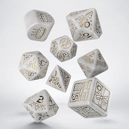 Набір кубиків 20 years: Happy Birthday Dice Set, бренду Q-Workshop - KUBIX