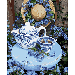 Картина за номерами Чаювання (40х50 см)