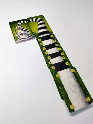 Настільна гра Лемурячі хвости (Lemur Tails), бренду Games 7Days, для 2-2 гравців, час гри < 30хв. - 4 - KUBIX