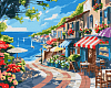 Картина по номерам Курортный город (40х50 см)