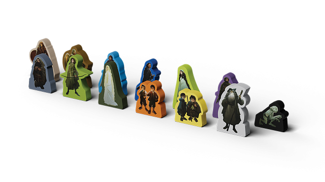 Настільна гра Володар Перснів. Доля братства (The Lord of the Rings: Fate of the Fellowship), бренду Geekach Games, для 1-5 гравців, час гри > 60хв. - 7 - KUBIX