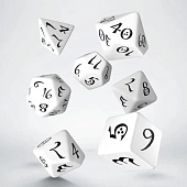 Миниатюра товара Набор кубиков Classic RPG White & black Dice Set (7 шт.) - 2