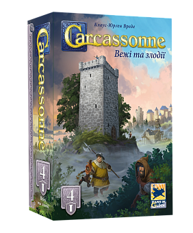 Настольная игра Каркасон №4. Башни и воры (Carcassonne: The Tower) - KUBIX Настольная игра Каркасон №4. Башни и воры (Carcassonne: The Tower)