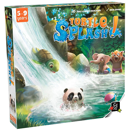 Настольная игра Черепаший всплеск! (Turtle Splash!) (EN), для 2-4 гравців, час гри < 30мин. - KUBIX