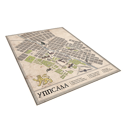 Настільна гра Vaesen. Ширма майстра, бренду Geekach Games - 3 - KUBIX