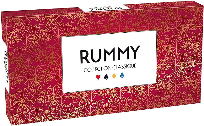 Настільна гра Руммі (Rummy), бренду Tactic, для 2-4 гравців, час гри < 30хв. - KUBIX