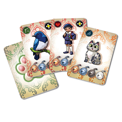 Настольная игра Котики Киото (Kyoto no Neko), бренду Woodcat, для 2-4 гравців, час гри < 60мин. - 3 - KUBIX
