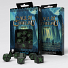 Набір кубиків Call of Cthulhu Black & green Dice Set (7шт.)