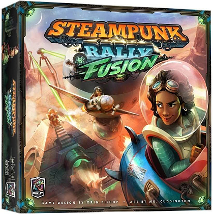 Настольная игра Steampunk Rally Fusion (Стимпанк Ралли Распад) (EN), для 2-8 гравців, час гри < 60мин. - KUBIX